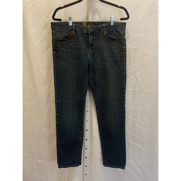 Ariat Real Straight Icon Jeans - Womens Size 31R - Blue - Picture 8 of 12